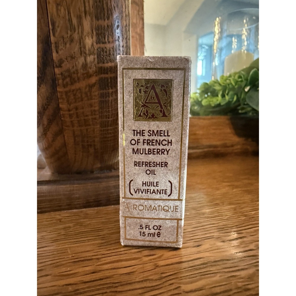 Aromatique Refresher Oil Smell of French Mulberry .5 oz Unsealed